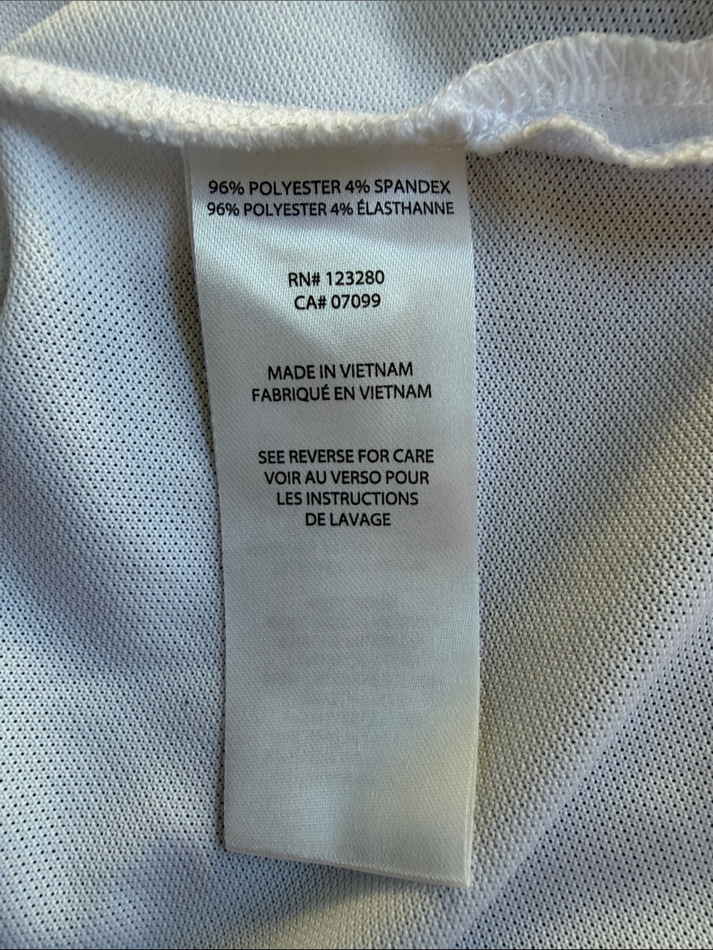 TravisMathew Men’s White Chest Stripe Performance Golf Polo L - Picture 6 of 11